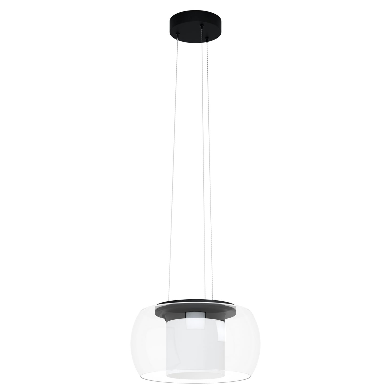 Detaljbilde av LED pendellampe Briaglia-C glass dimbar RGB CCT Ø40 cm