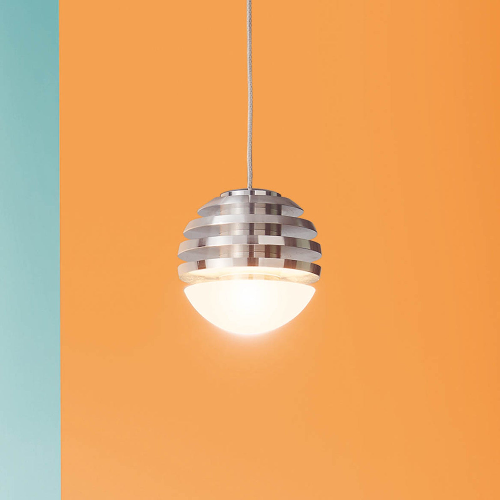 LED pendellampe Bulo Micro dimbar aluminium Ø12,5 cm bakside