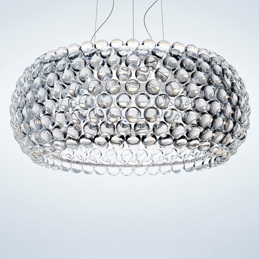 LED pendellampe Caboche Plus Grande transparent bakside