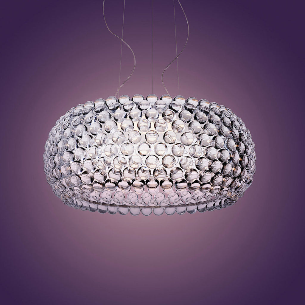 Detalj av LED pendellampe Caboche Plus Grande transparent