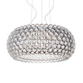 LED pendellampe Caboche Plus Grande transparent forfra