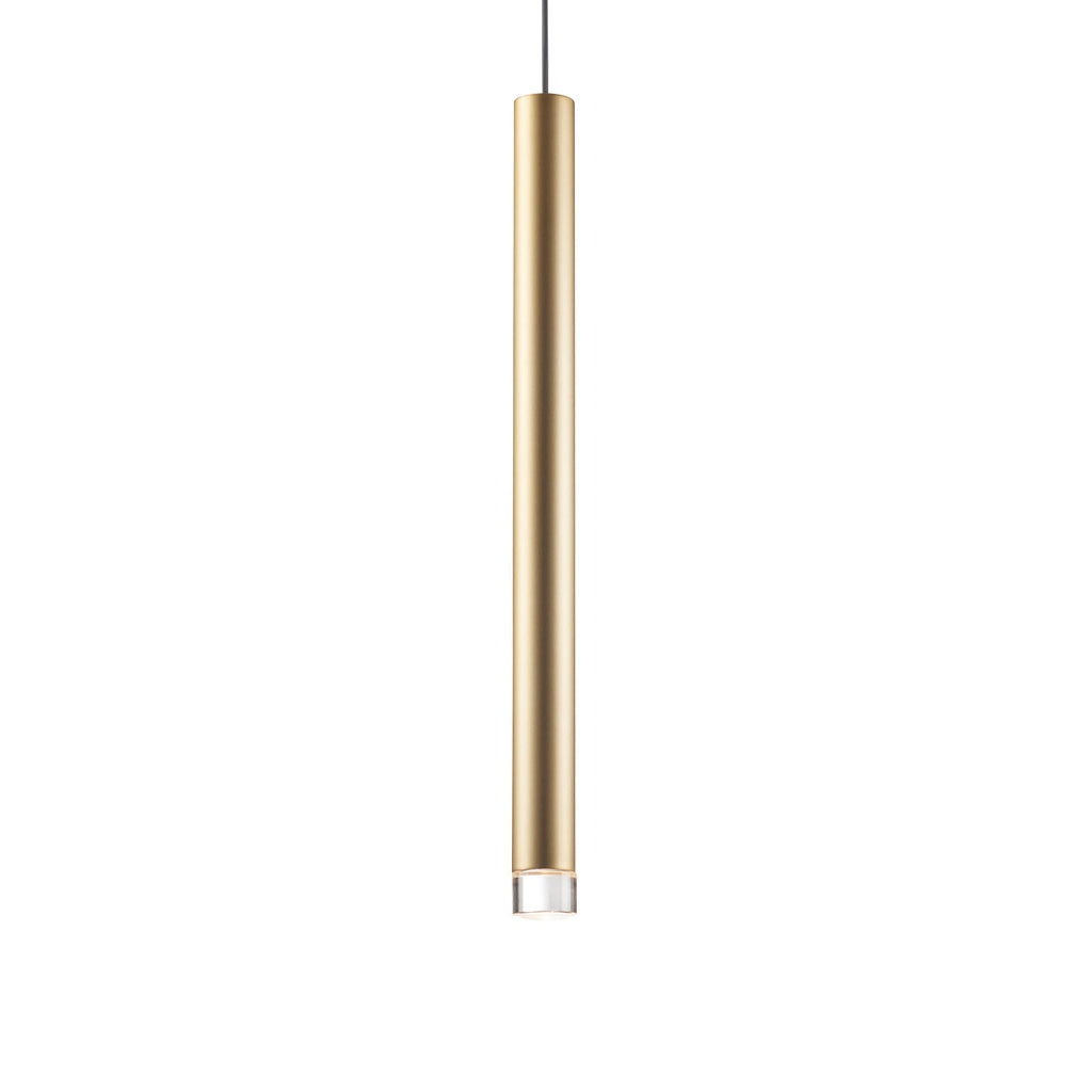 LED pendellampe Candle gull satinert bakside