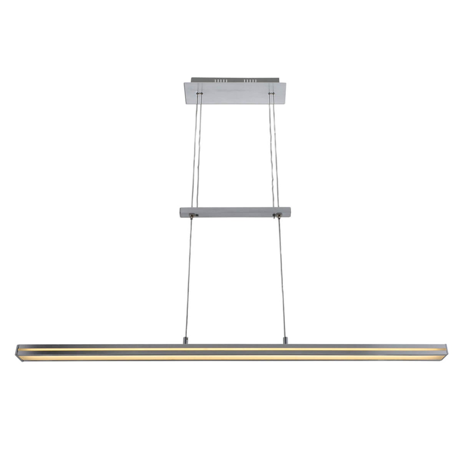 LED pendellampe Carina høydejusterbar dimbar 103,5 cm 30W front