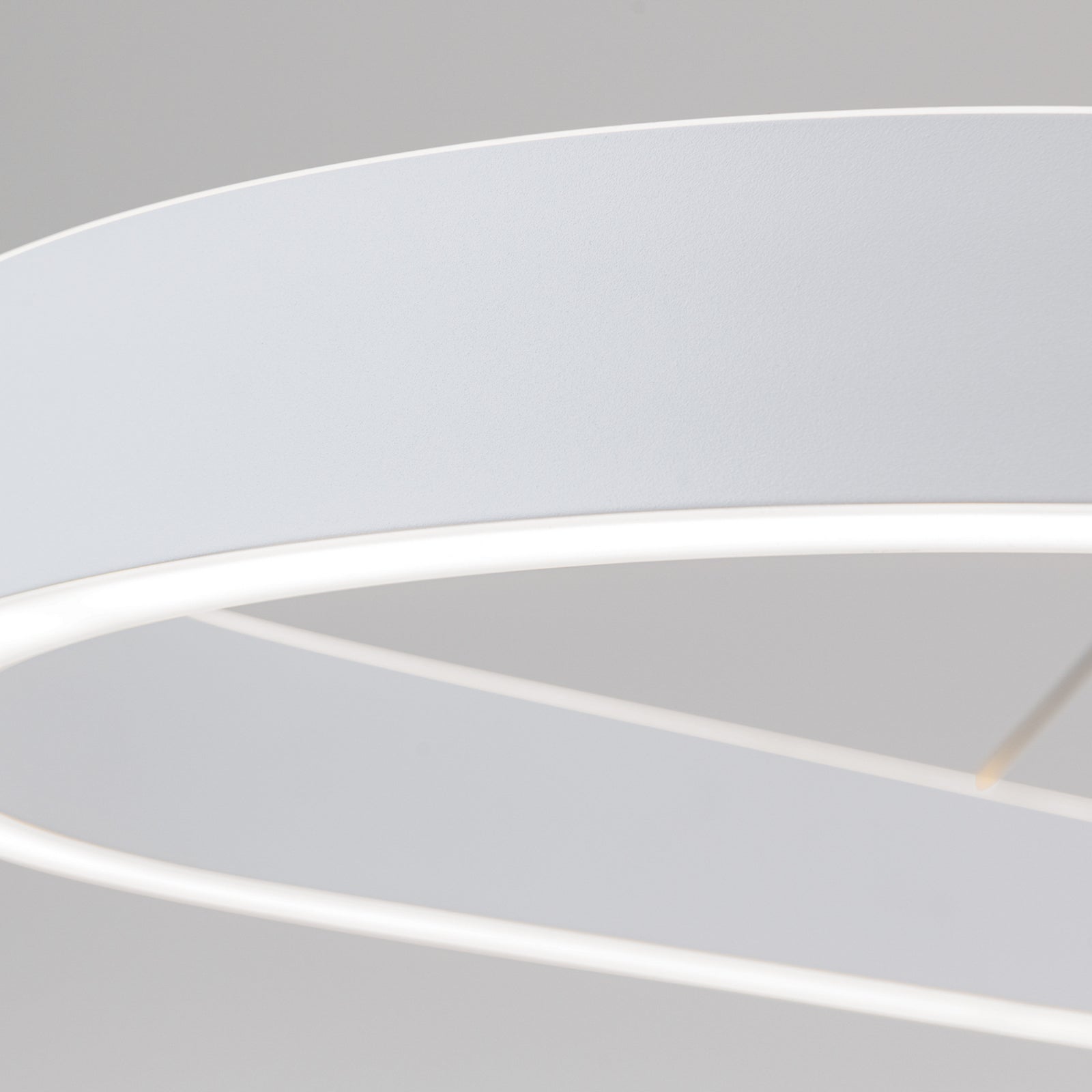 LED pendellampe Carrara hvit høydejusterbar CCT 120 cm 80W - ORION nærbilde av DIP-bryter