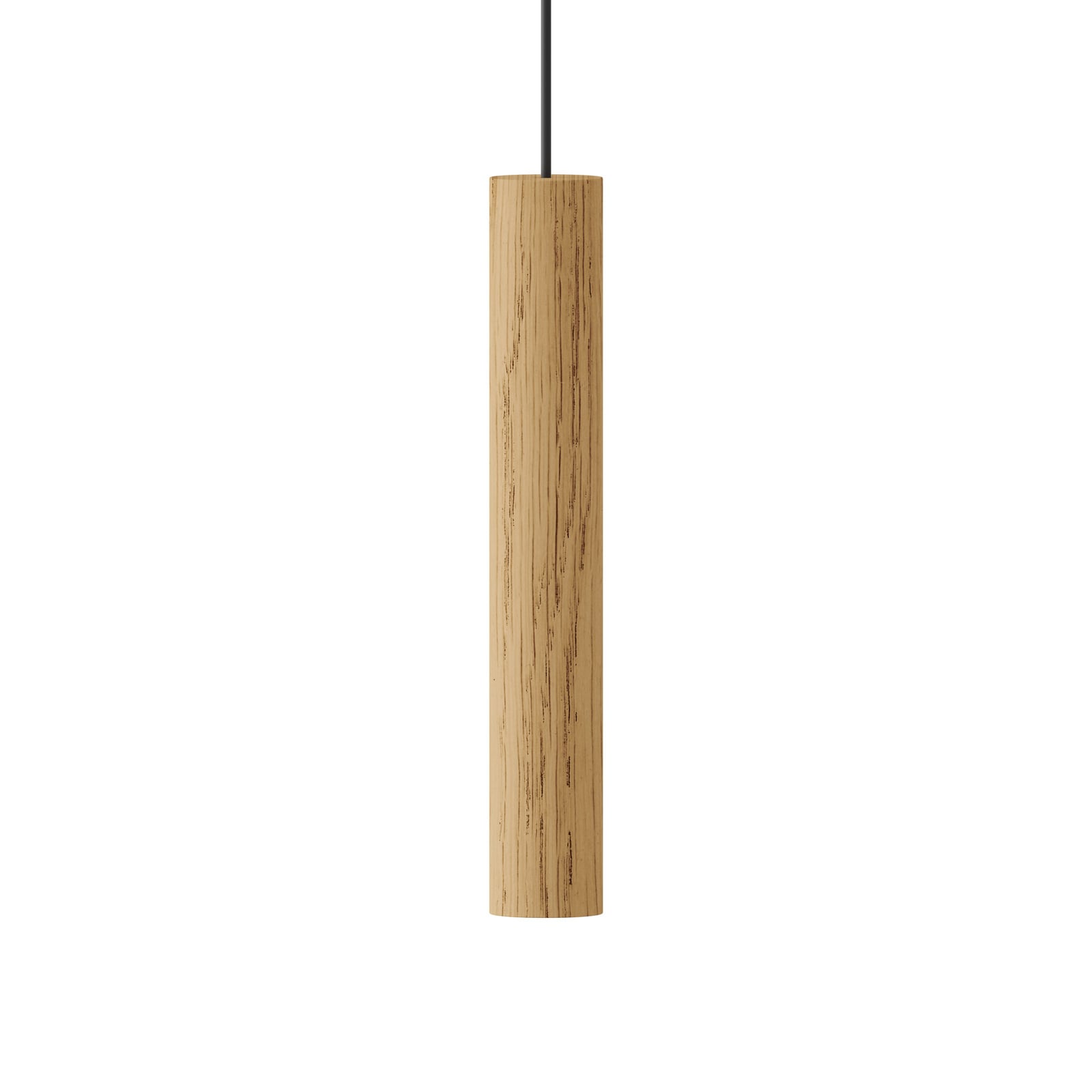 LED pendellampe Chimes Tall eik 2W varmhvit nærbilde av skjerm