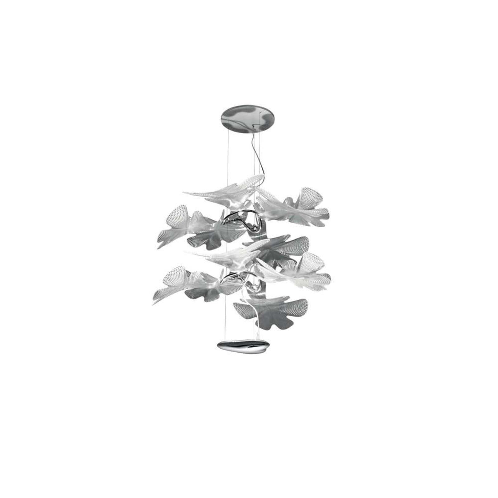 LED pendellampe Chlorophilia 2 dimbar appstyrt Ø78 cm forfra