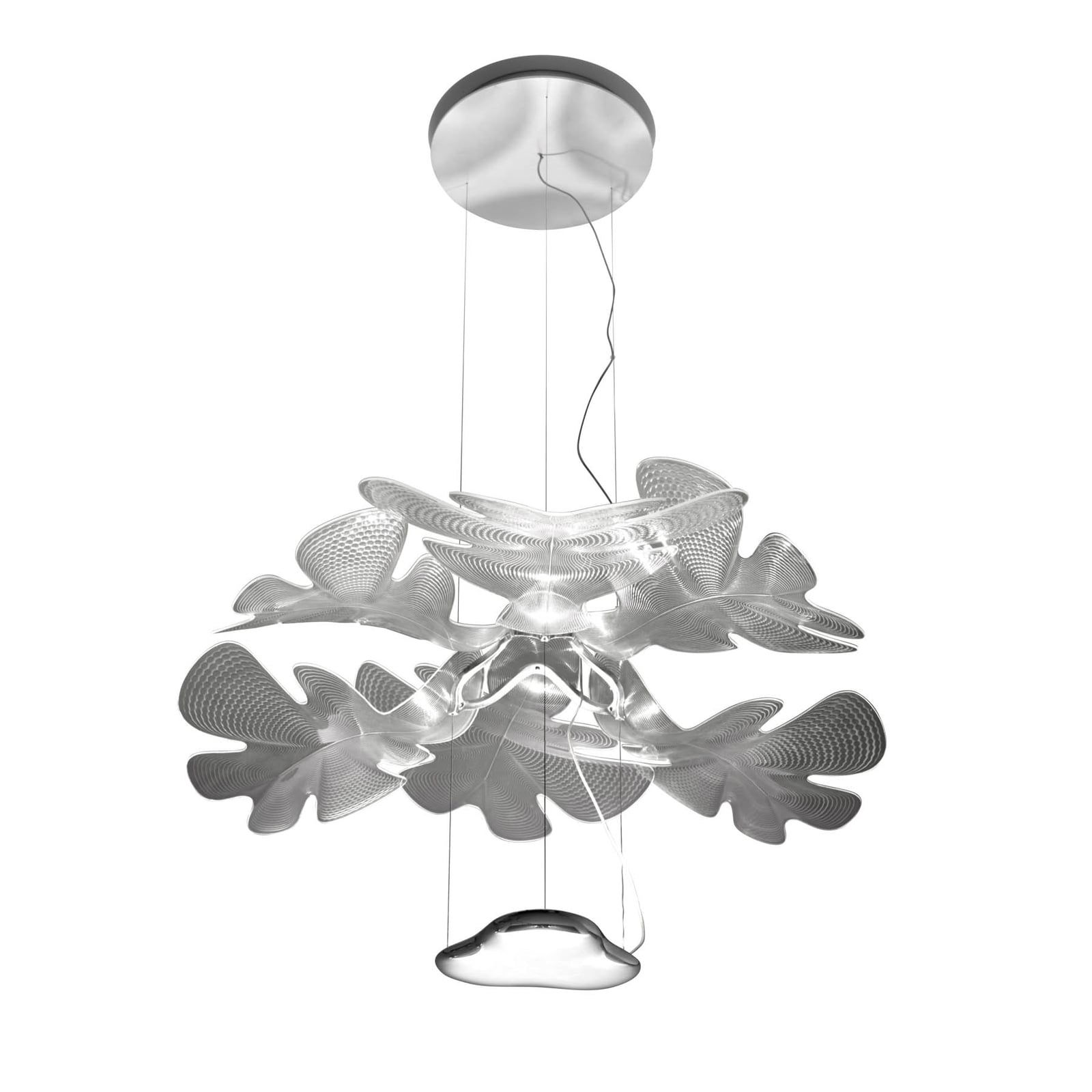 LED pendellampe Chlorophilia montert i rom