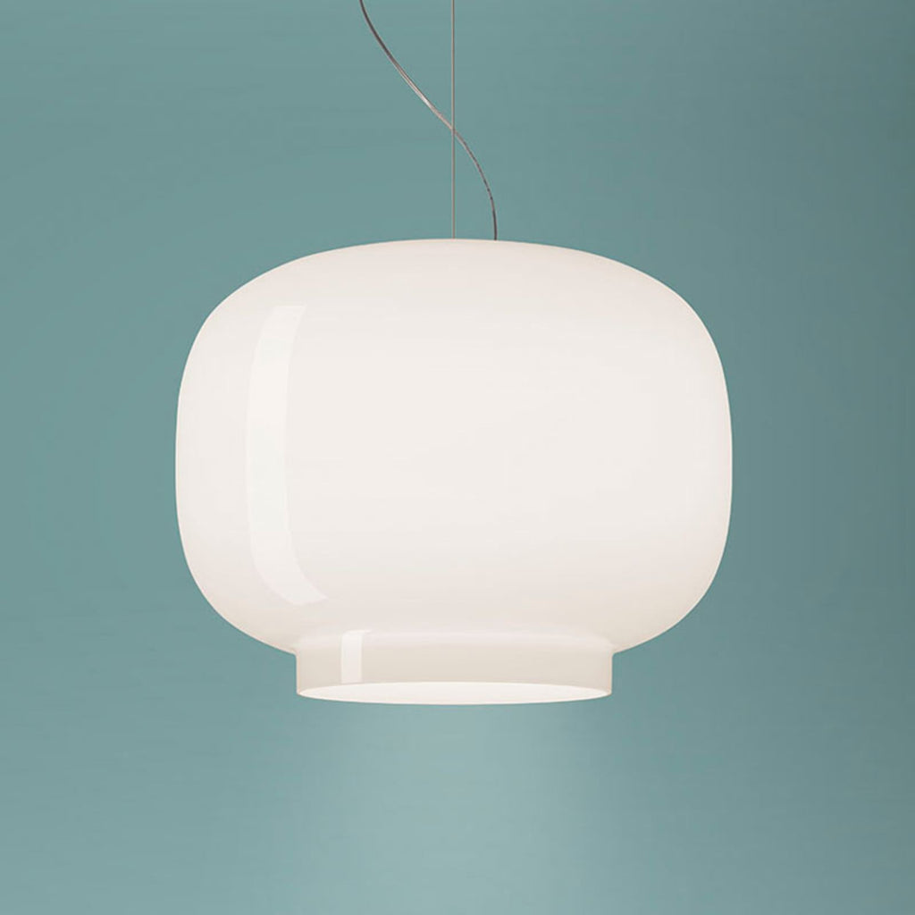 Montert LED pendellampe Chouchin Bianco 1 dimbar opalglass i rom