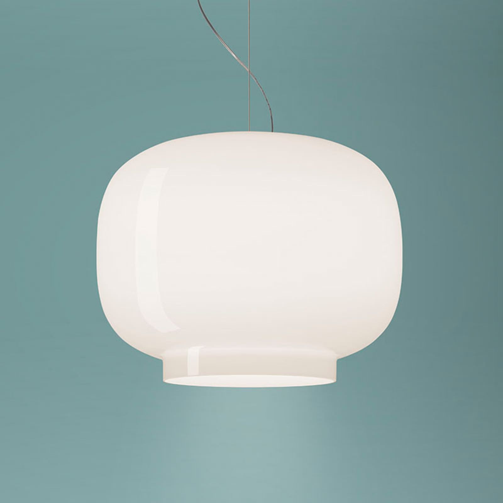 Montert LED pendellampe Chouchin Bianco 1 dimbar opalglass i rom
