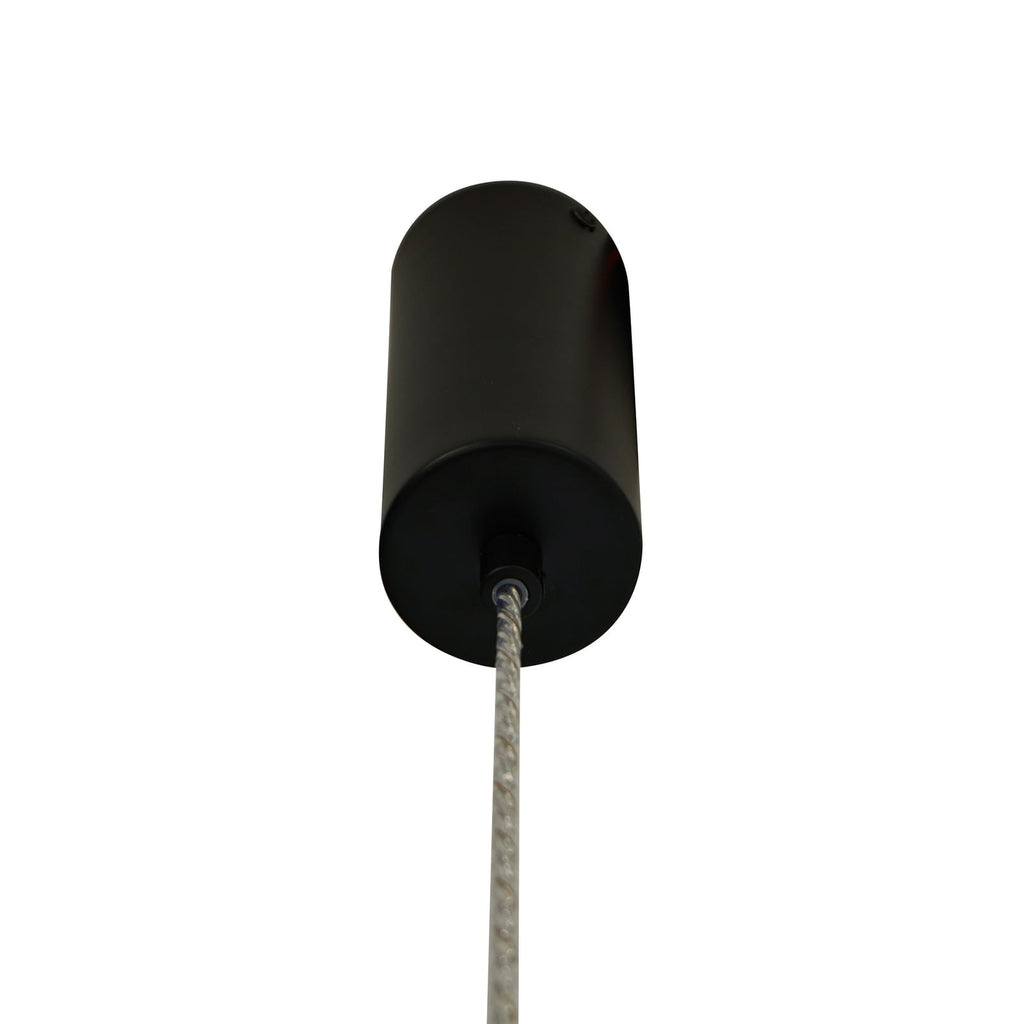 LED pendellampe Christelle røykgrå glass Ø8 cm 3000K - Lucande