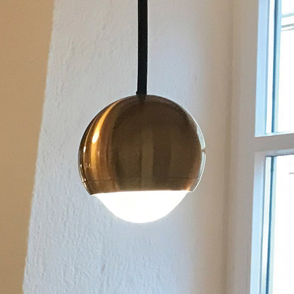 LED pendellampe Cleo dimbar messing Ø8,2 cm 7W nærbilde