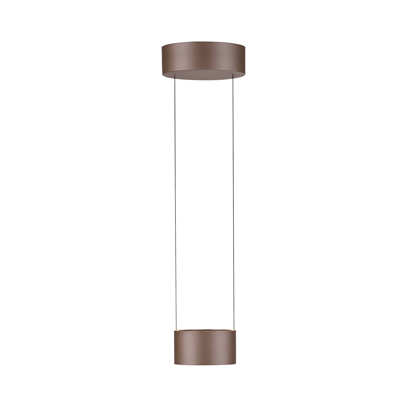 LED pendellampe Clipse bronse dimbar fjernkontroll