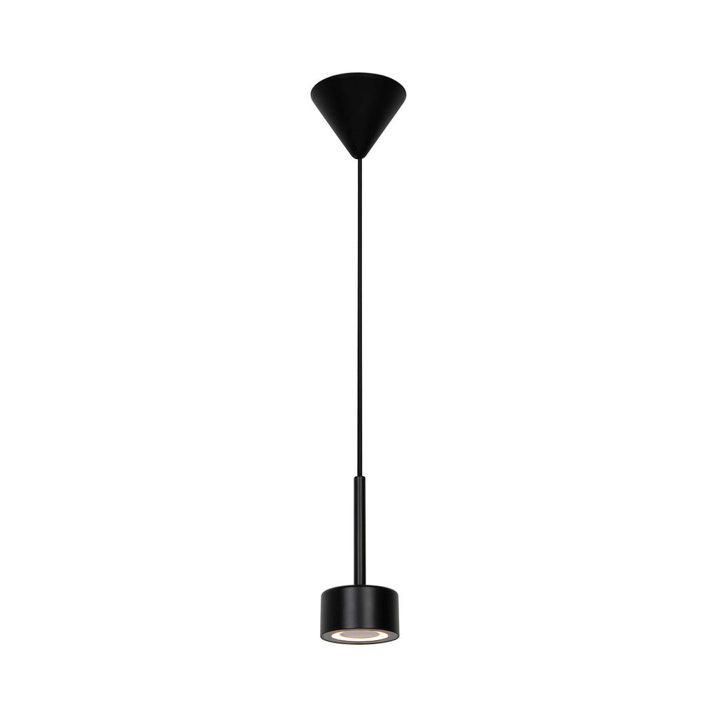 LED pendellampe Clyde svart dimbar 5W 2700K bakside