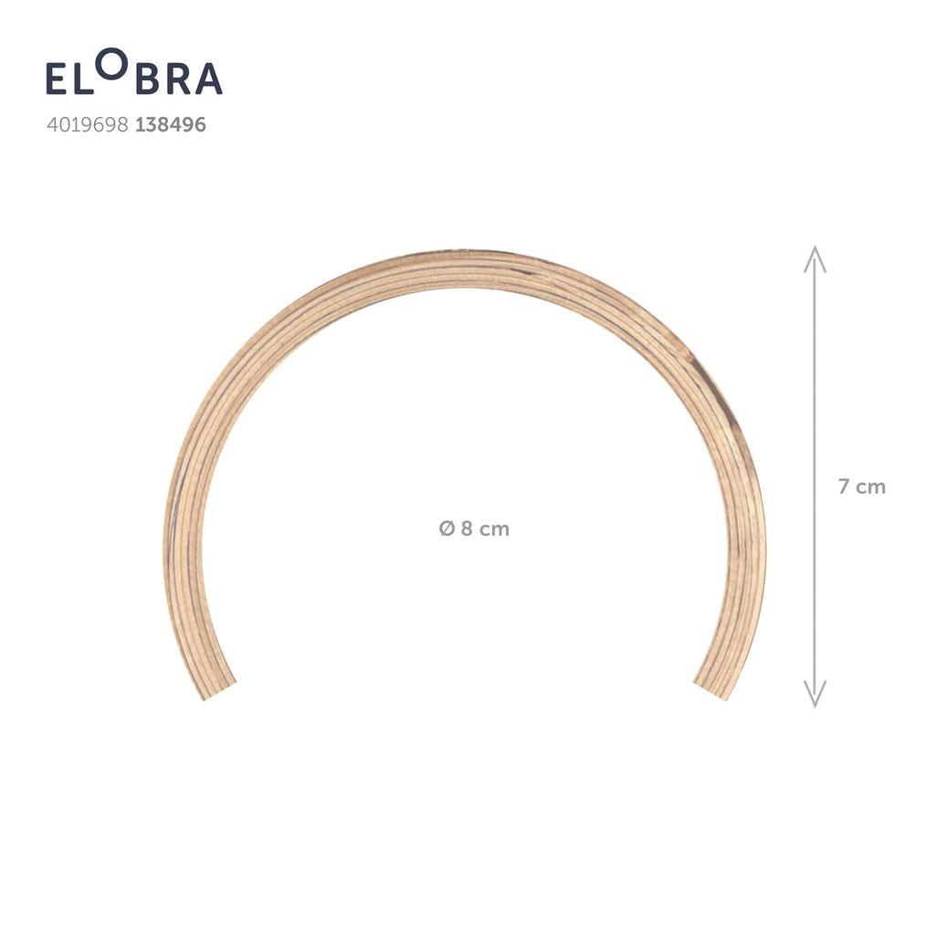LED pendellampe Colombia S eik dimbar materialdetalj