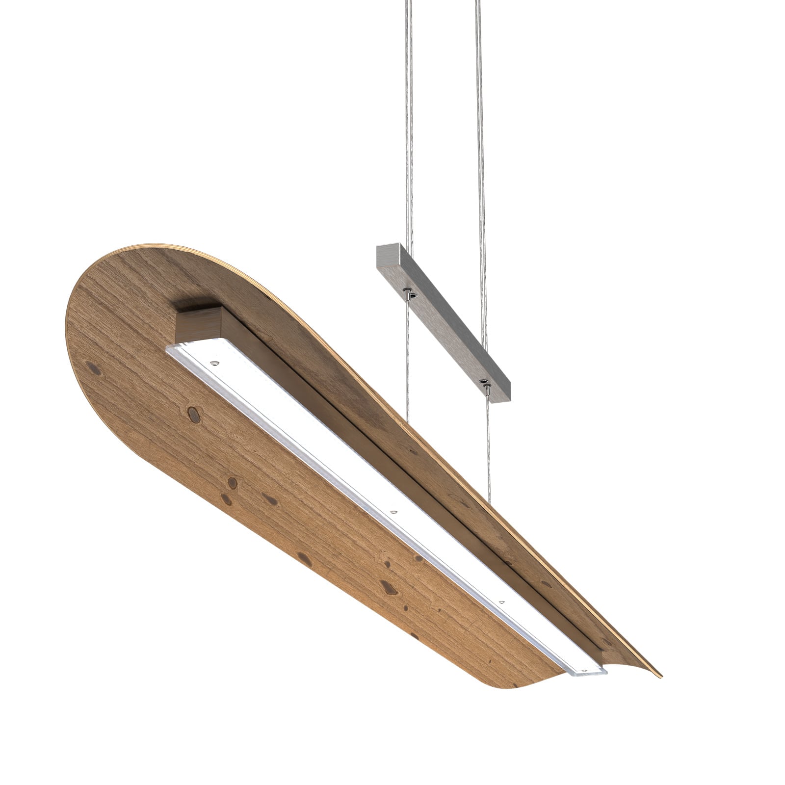 LED pendellampe Colombia XL eik dimbar CCT bakside