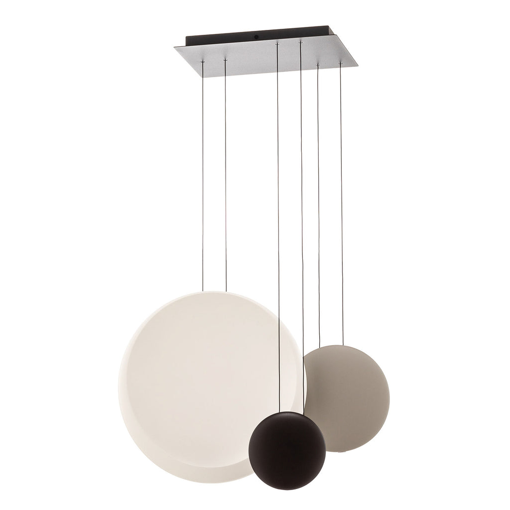 LED pendellampe Cosmos 3-lys plast 65 cm 3000K detalj
