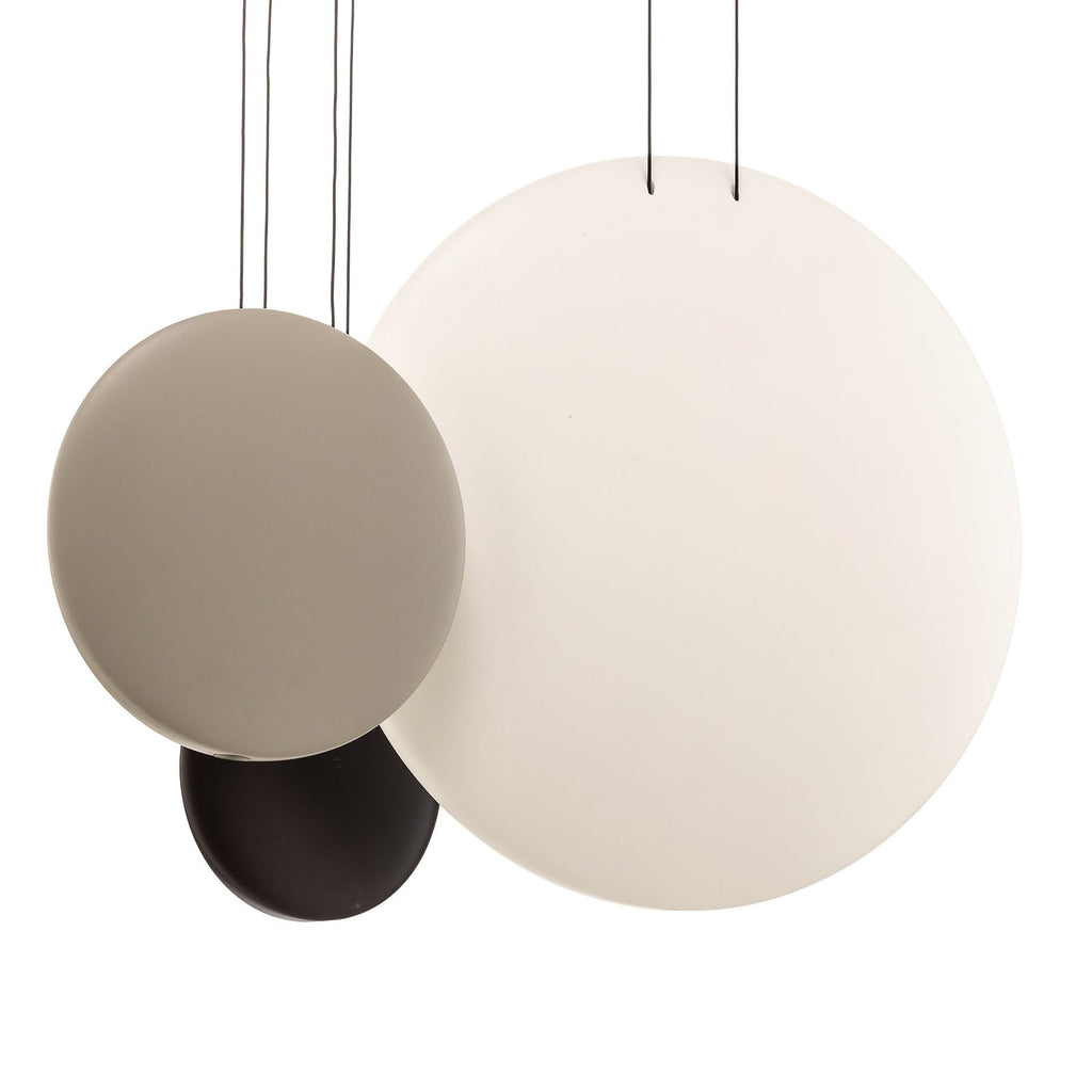 LED pendellampe Cosmos 3-lys plast 65 cm 3000K nærbilde
