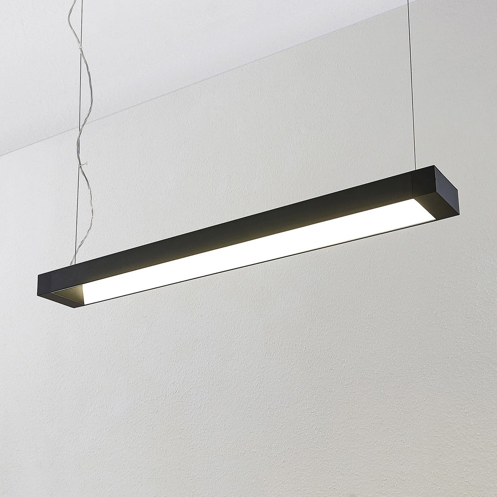 LED pendellampe Cuna svart aluminium 92 cm bakside