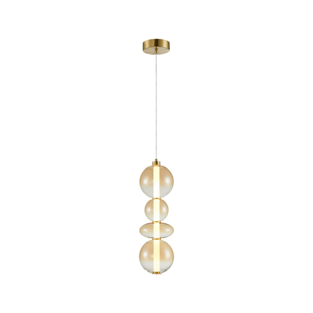 LED pendellampe Daphne montert i stue