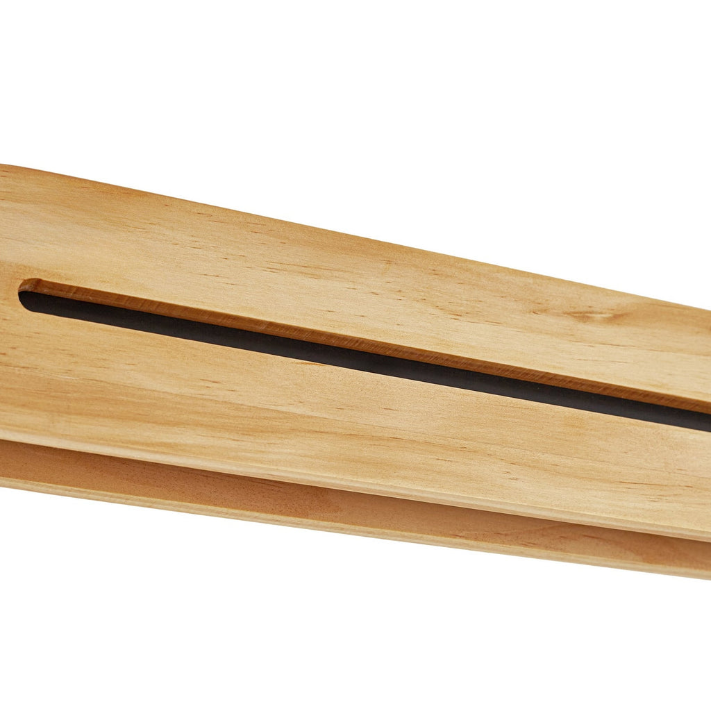 LED pendellampe Darnor tre/svart CCT dimbar 100 cm justerbar høyde