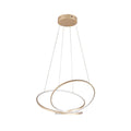LED pendellampe Darvin 84 cm gull matt CCT dimbar 52W forfra