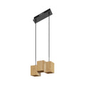 LED pendellampe Decor Wood tre/svart CCT WiFi 21W LEDVANCE SMART+ forfra