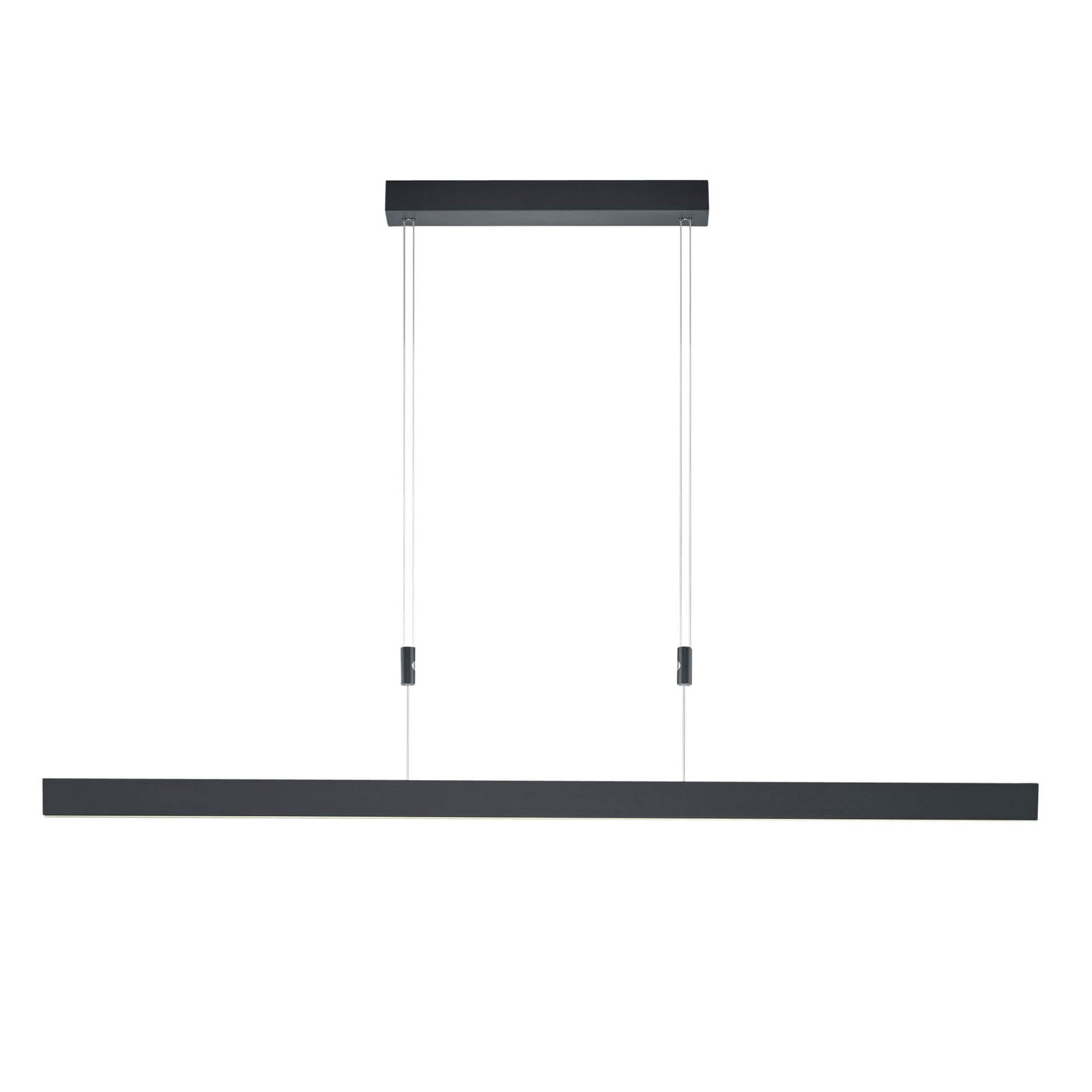 LED pendellampe Delta dimbar svart 130 cm 37W varmhvit bakside