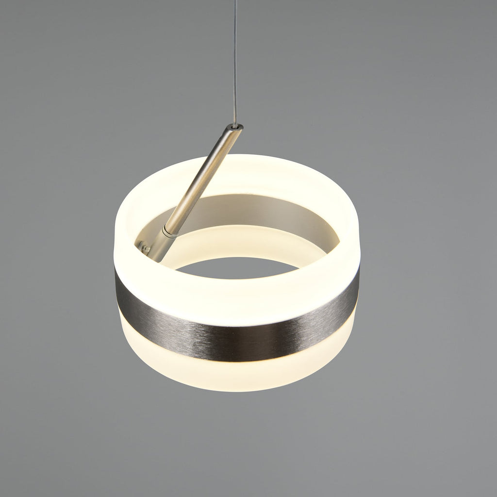 LED pendellampe Dios matt nikkel dimmer kontroll