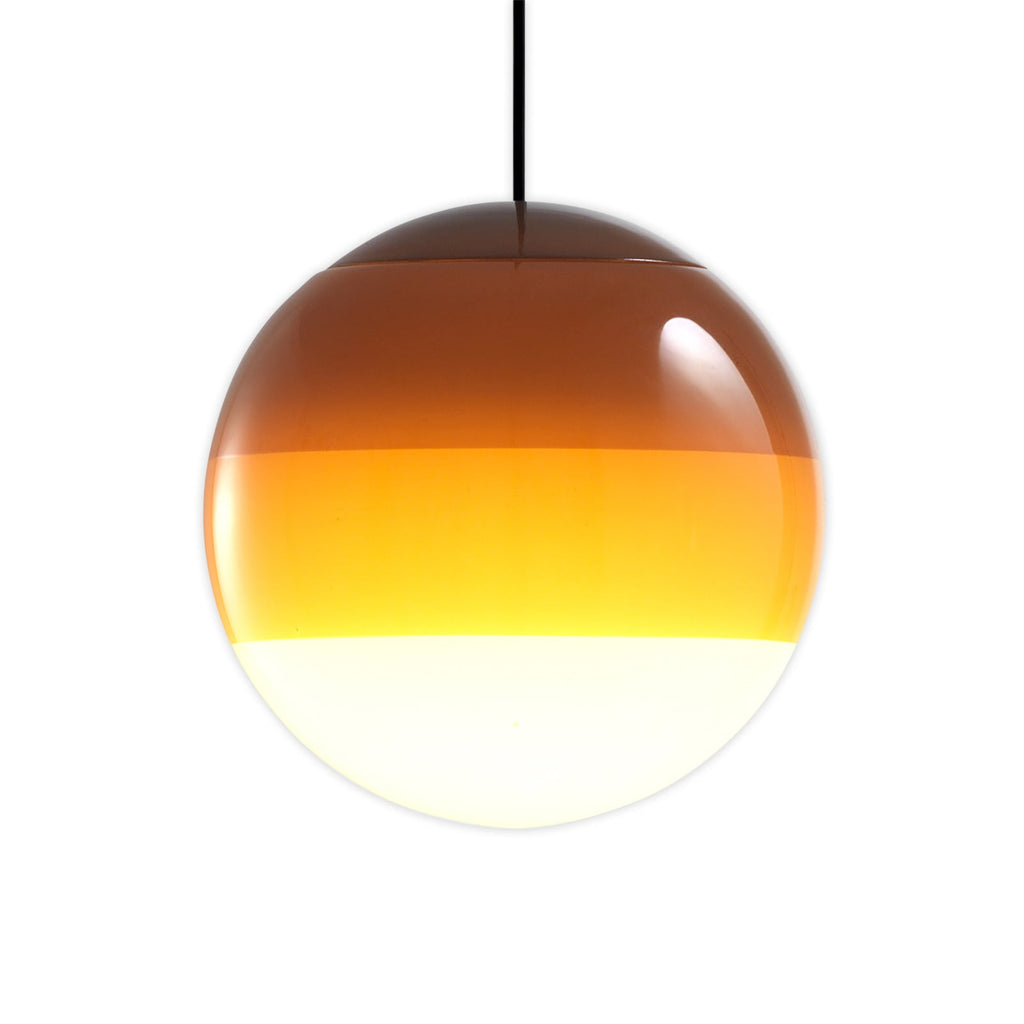 LED pendellampe Dipping Light glass Ø13,5 cm dimbar oransje - bakside
