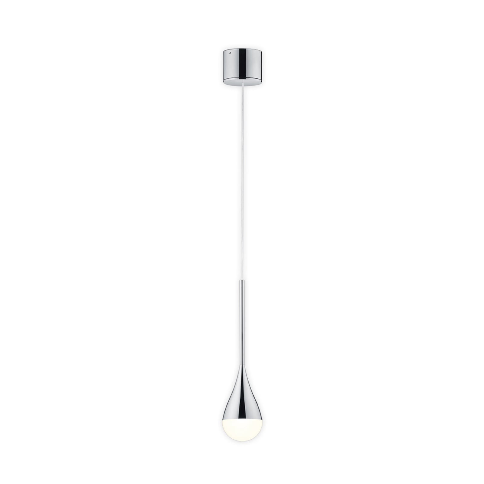 LED pendellampe DUC krom dimbar IP44 forfra
