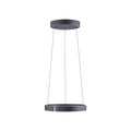 LED pendellampe E-Clipse dimbar aluminium Ø50 cm CCT forfra