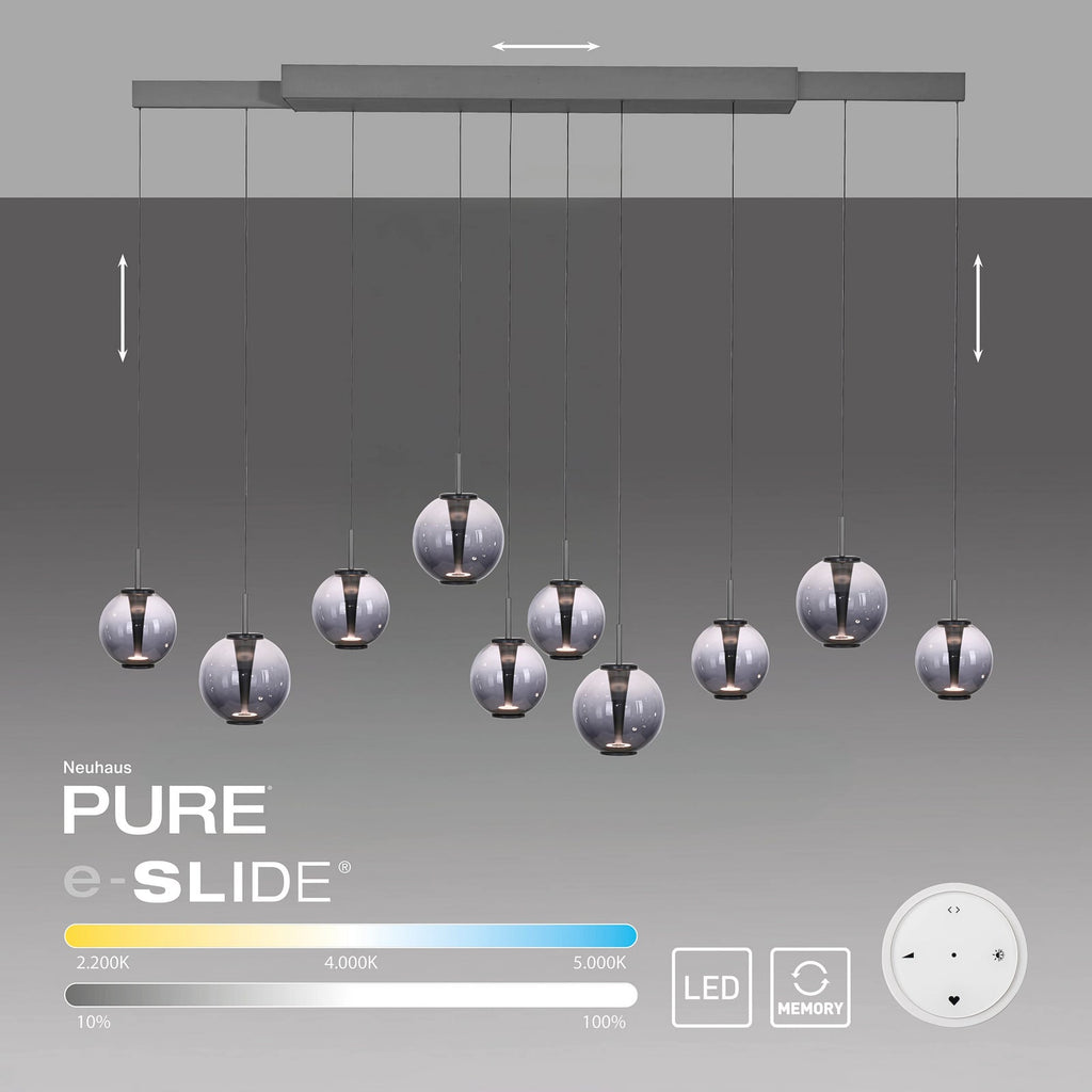 LED pendellampe E-Infinity glass CCT - PURE