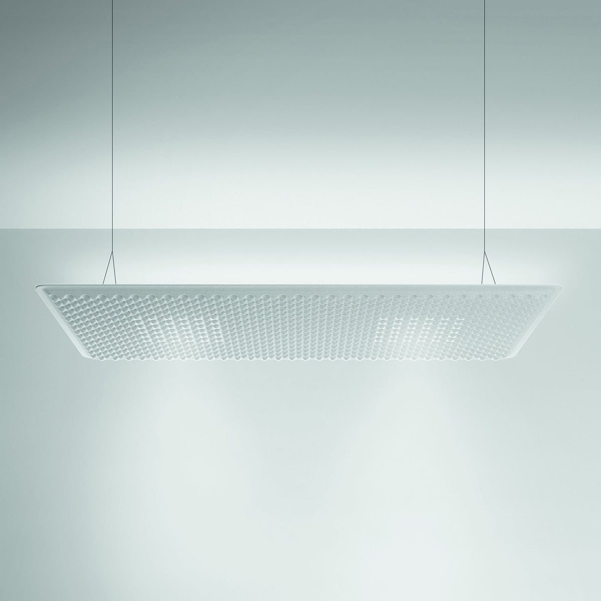 LED pendellampe Eggboard Matrix opp/ned 160 cm dimbar 3000K forfra