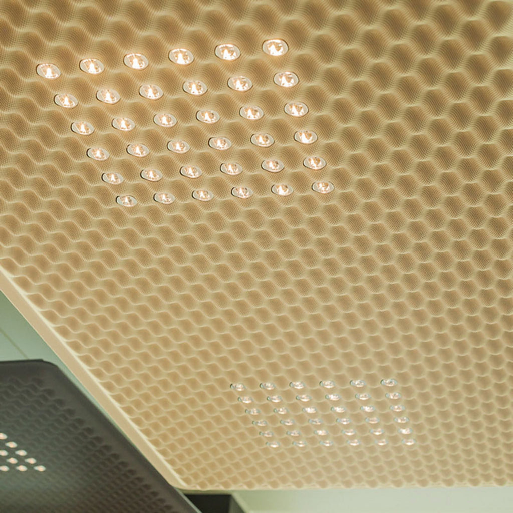 LED pendellampe Eggboard Matrix opp/ned 80 cm dimbar 39W Artemide detalj av overflate