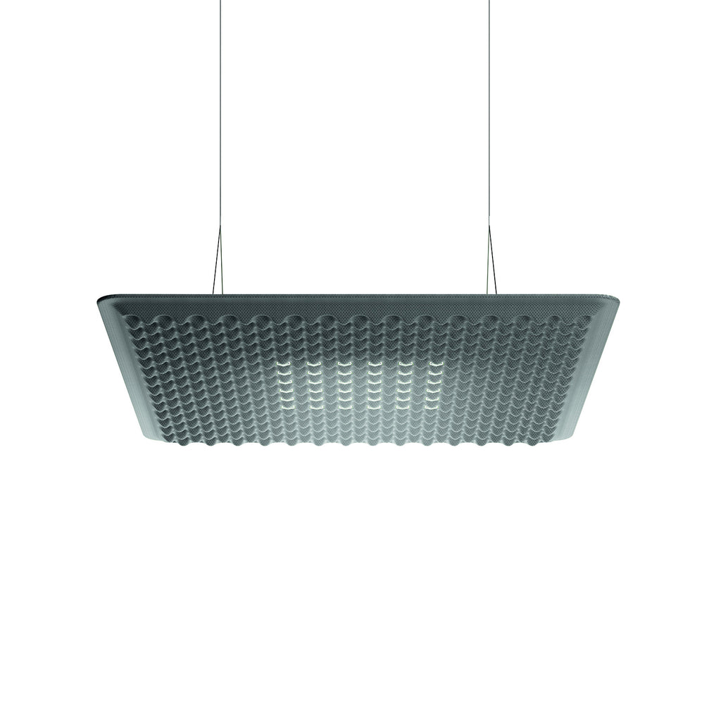 LED pendellampe Eggboard Matrix opp/ned 80 cm dimbar 39W Artemide lysfordeling
