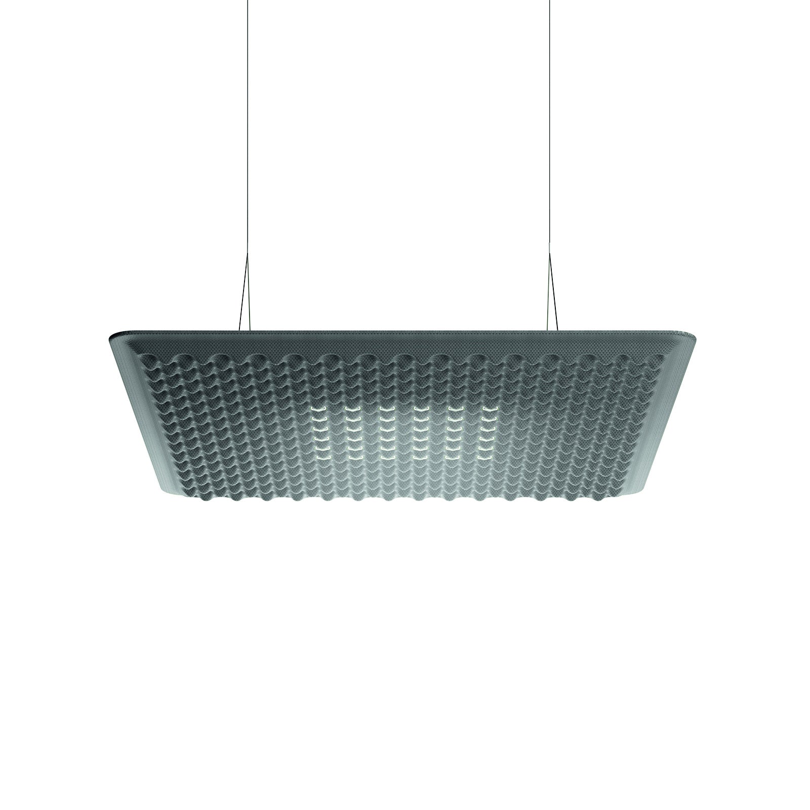 LED pendellampe Eggboard Matrix opp/ned 80 cm dimbar 39W Artemide lysfordeling