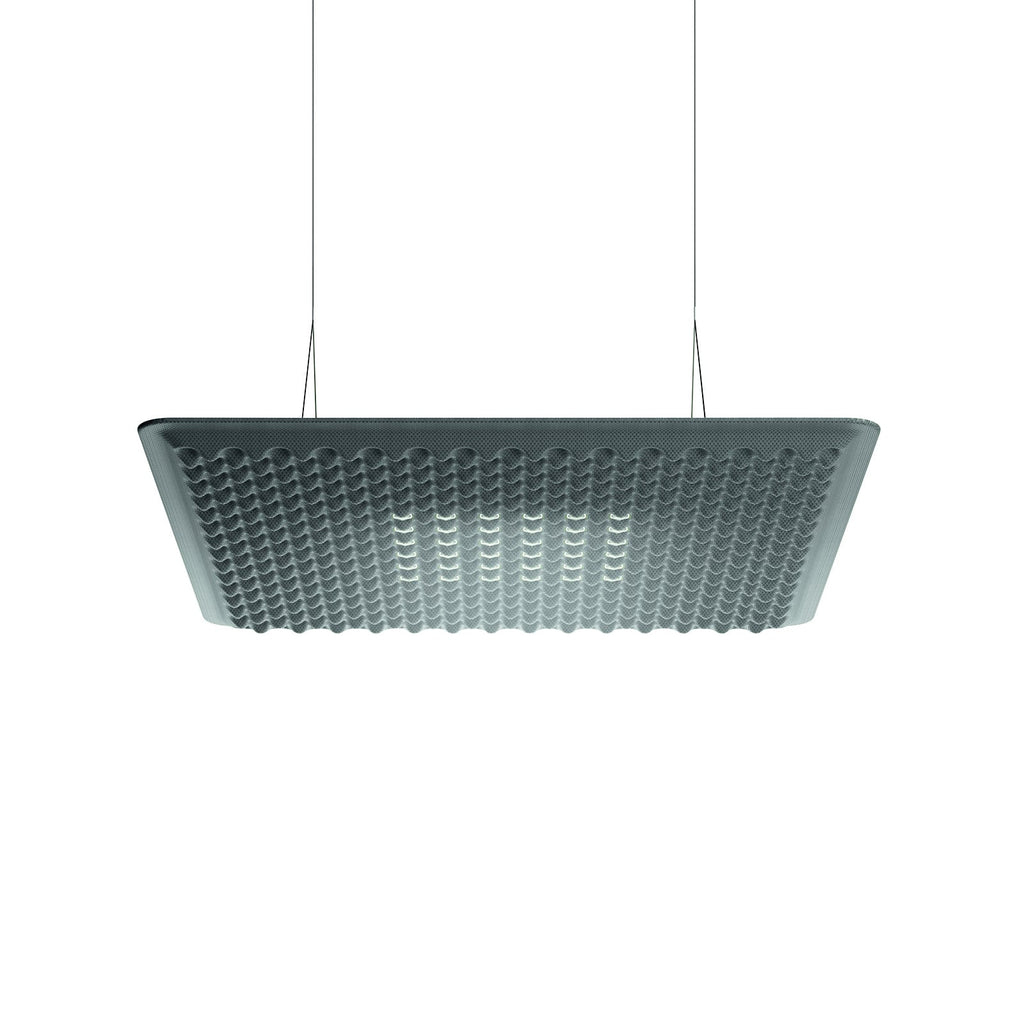 LED pendellampe Eggboard Matrix opp/ned 80 cm dimbar 39W Artemide lysfordeling