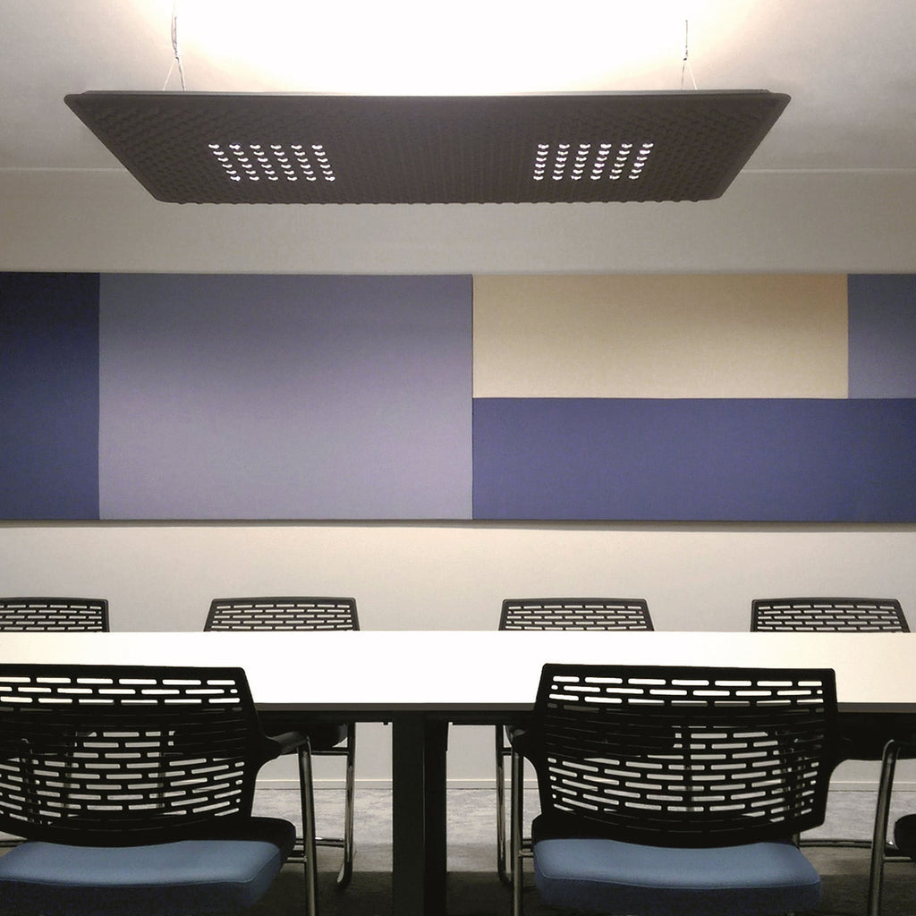 LED pendellampe Eggboard Matrix opp/ned dimbar 160 cm 75W forfra