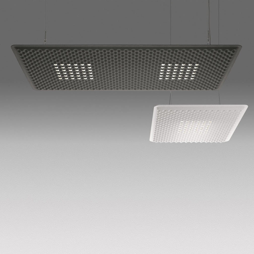 LED pendellampe Eggboard Matrix opp/ned dimbar 160 cm 75W bakside