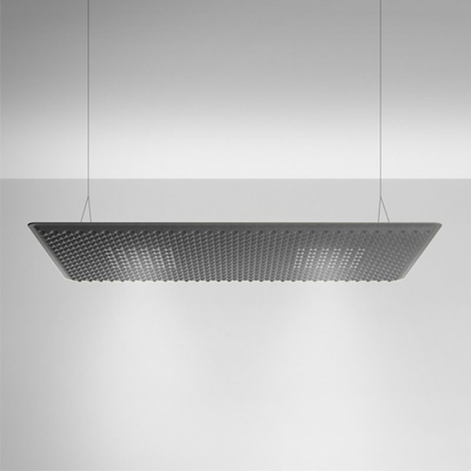 Detalj av LED pendellampe Eggboard Matrix opp/ned dimbar 160 cm 75W