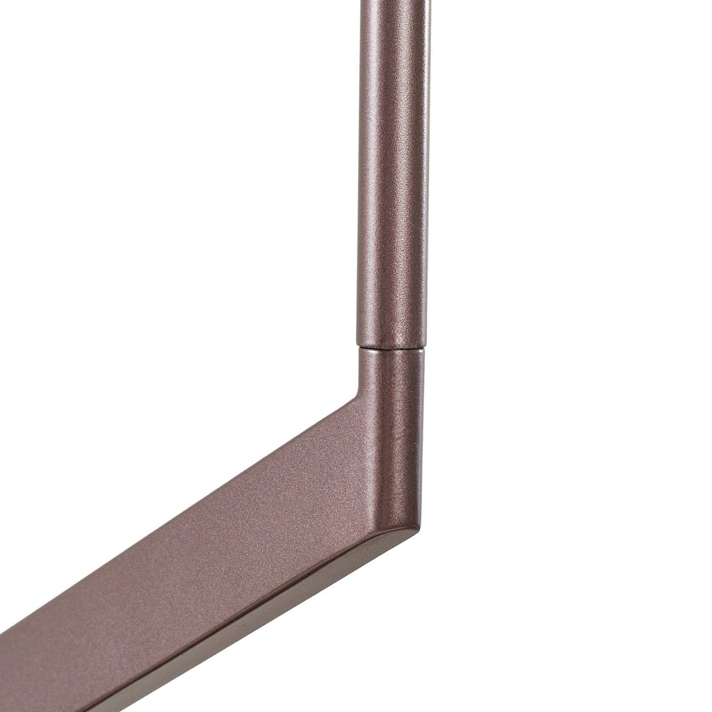 LED pendellampe Eldra dimbar CCT brun Ø56 cm oppheng