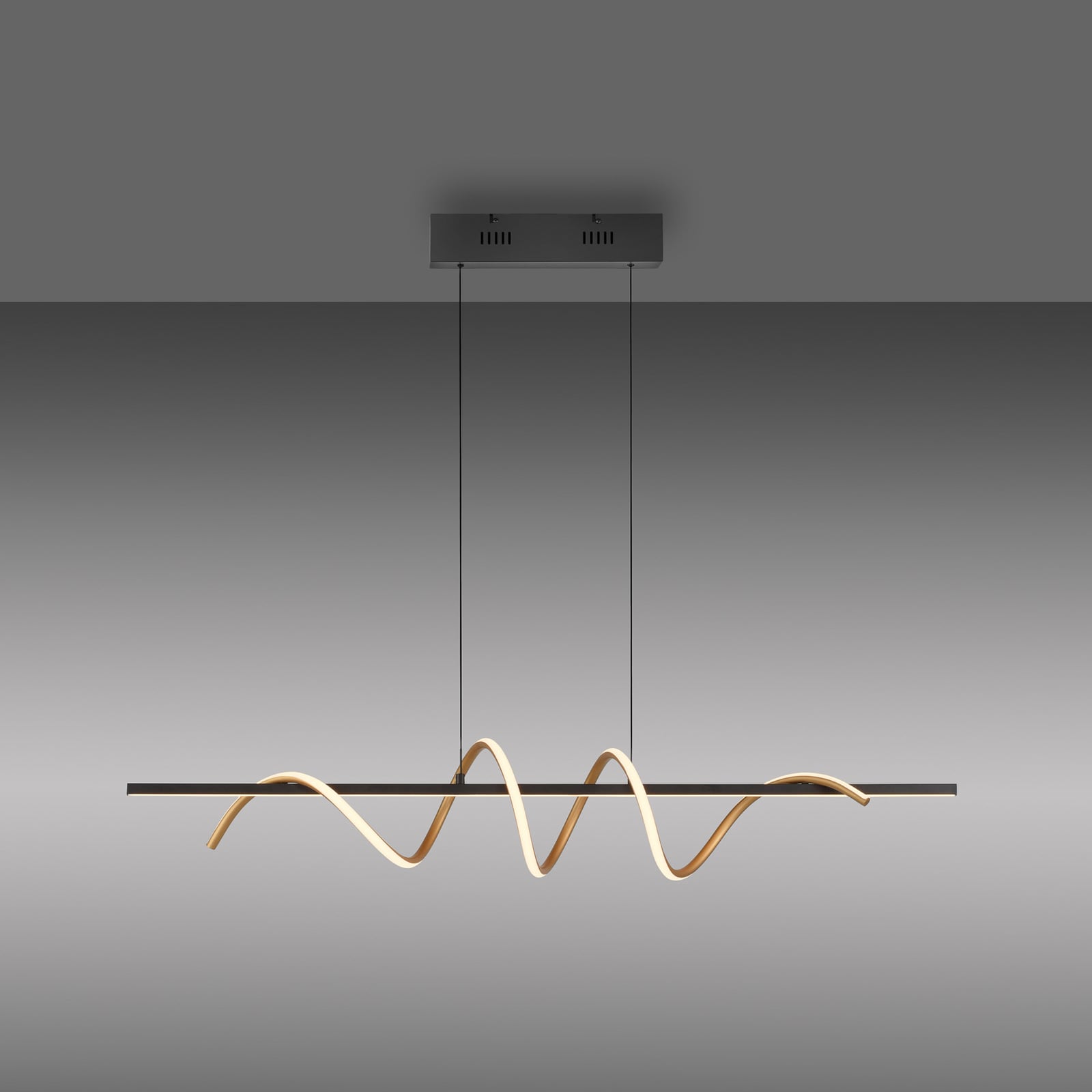 LED pendellampe Emanda med dimmerbryter