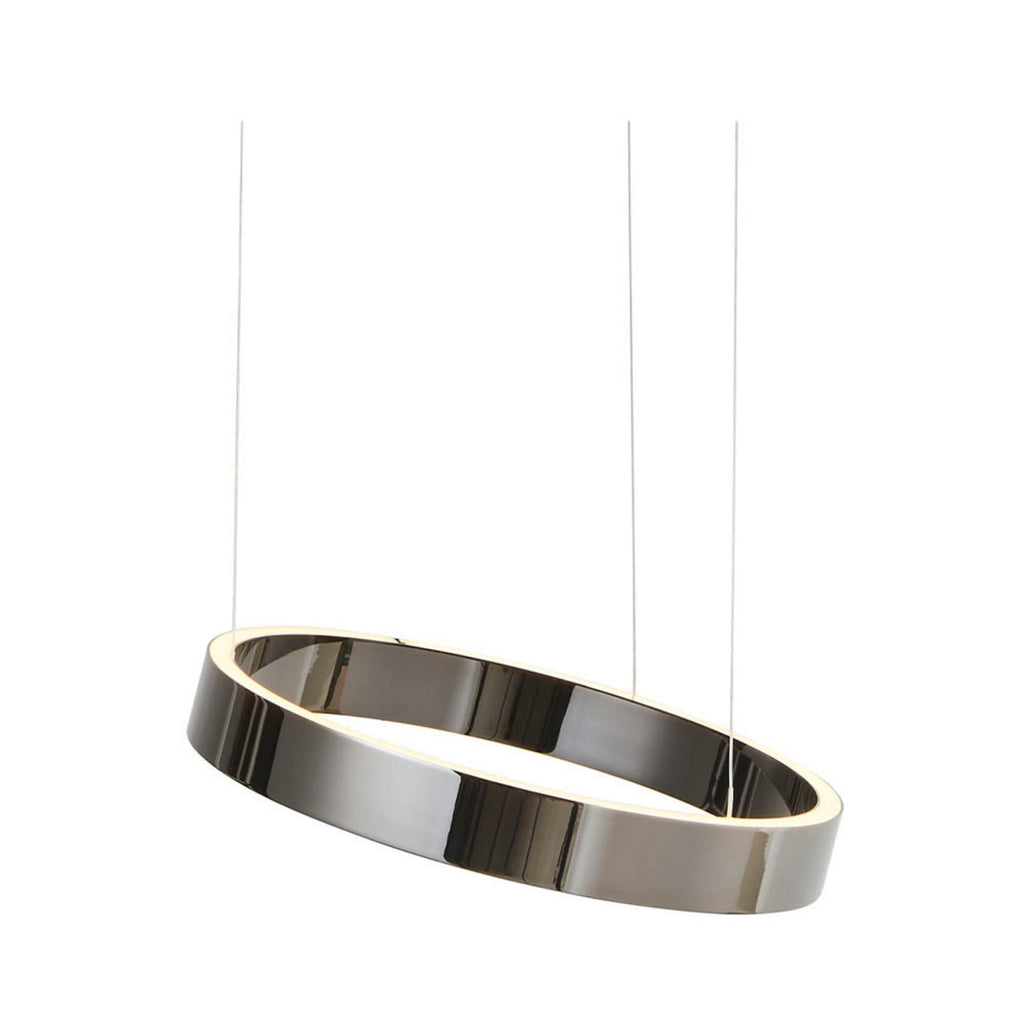 LED pendellampe EOS 360 Small aluminium front