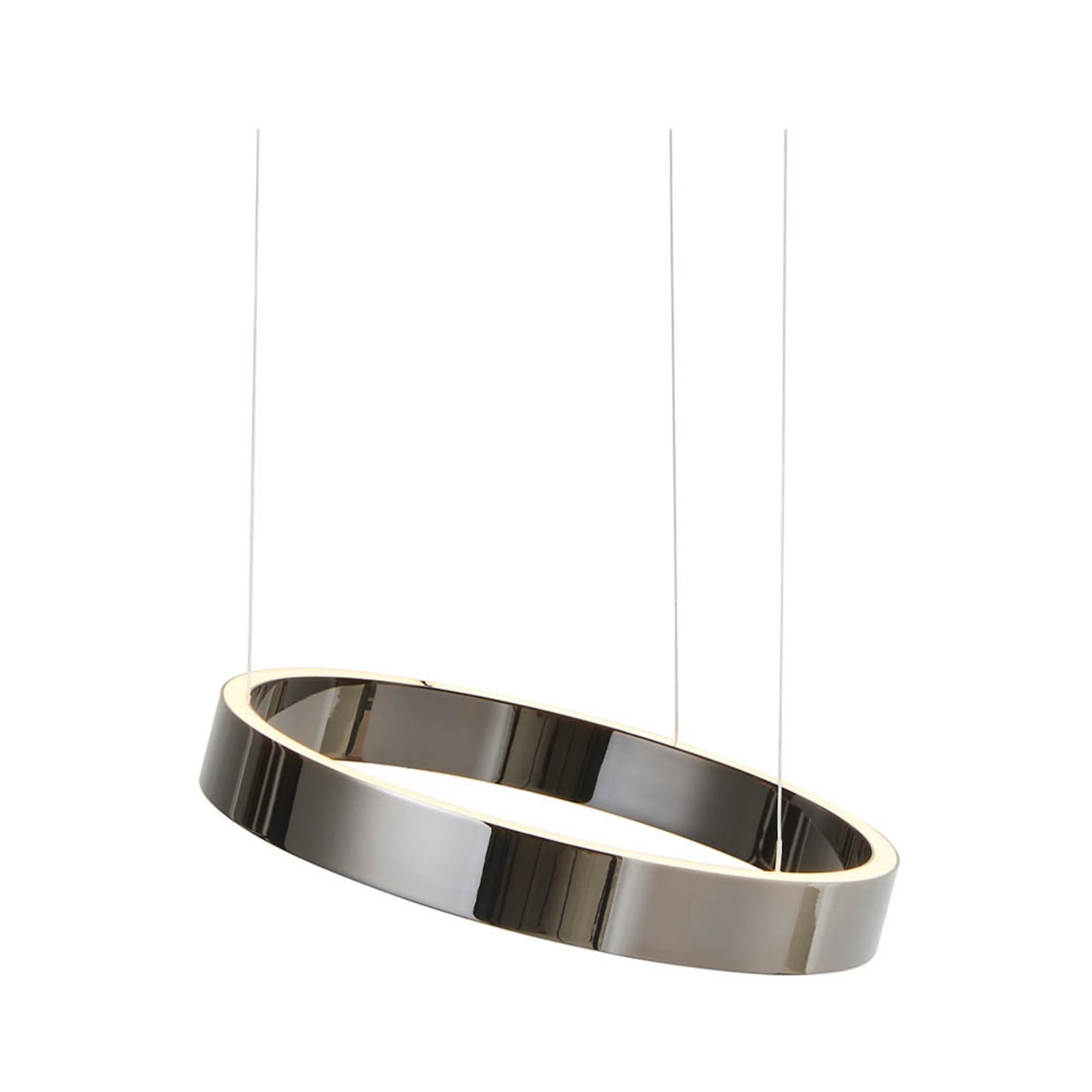 LED pendellampe EOS 360 Small aluminium front