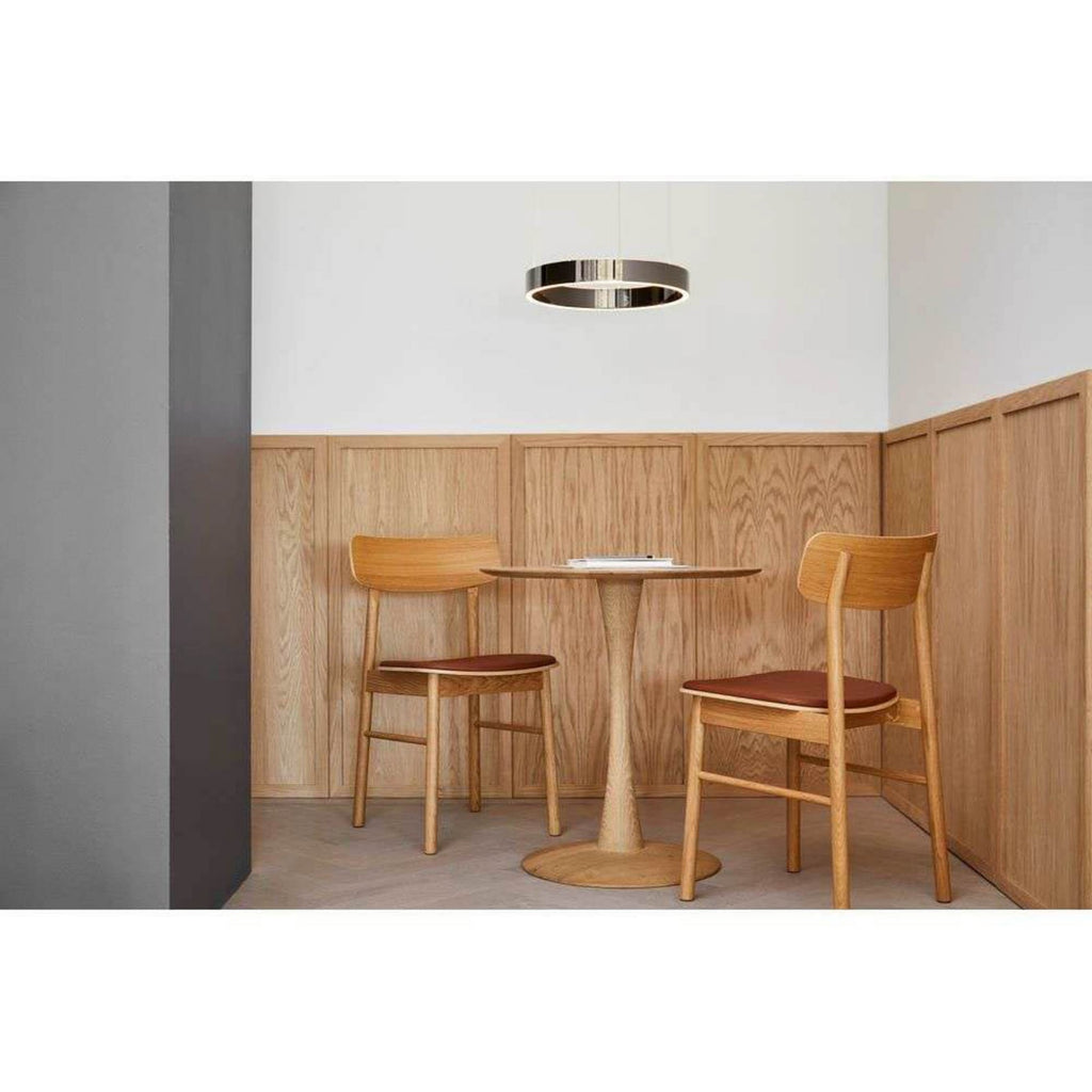 LED pendellampe EOS 360 Small aluminium lys i bruk