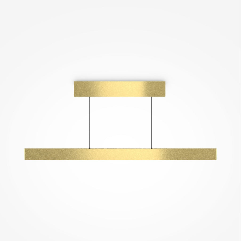 LED pendellampe Ephoria messing aluminium 116 cm forfra