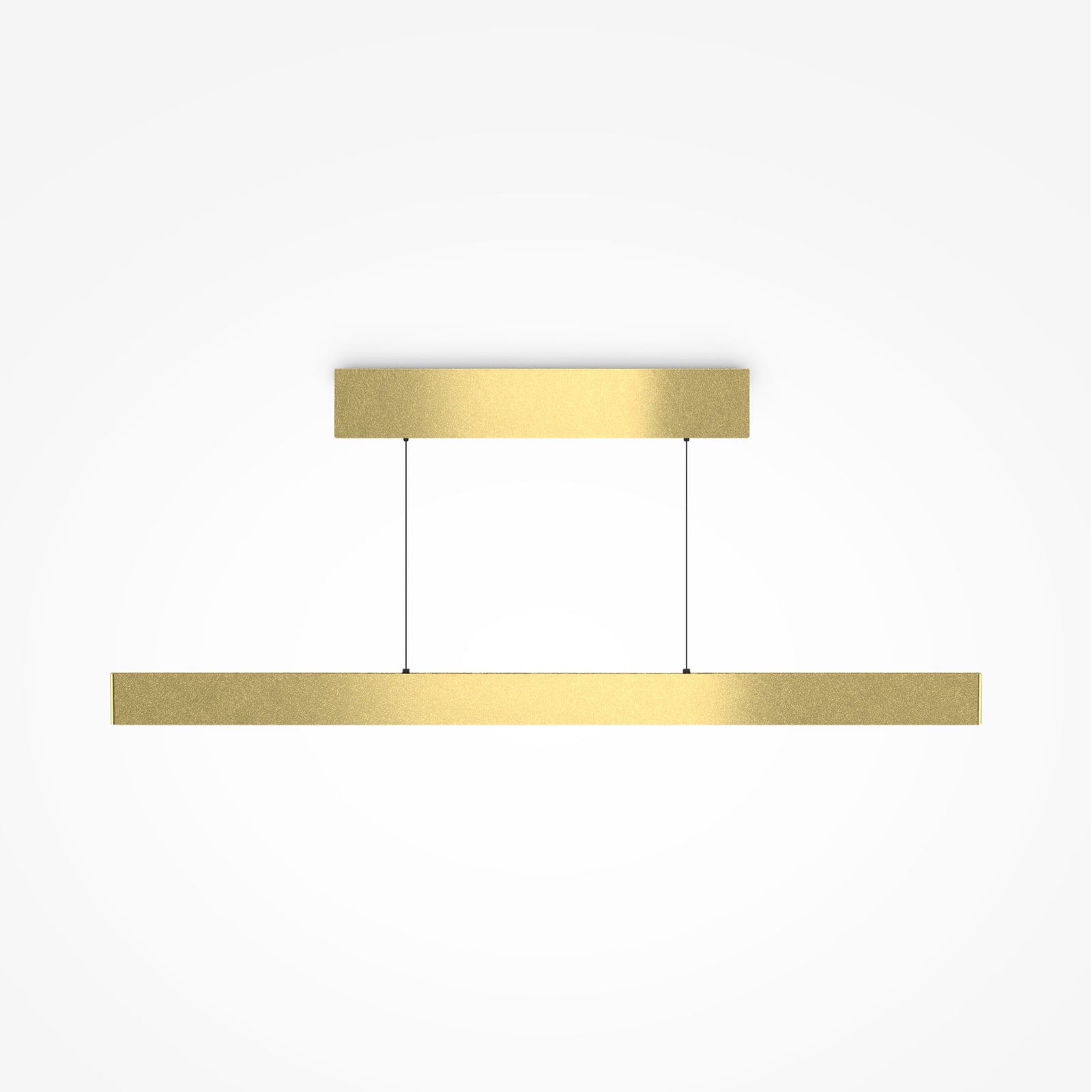LED pendellampe Ephoria messing aluminium 116 cm forfra