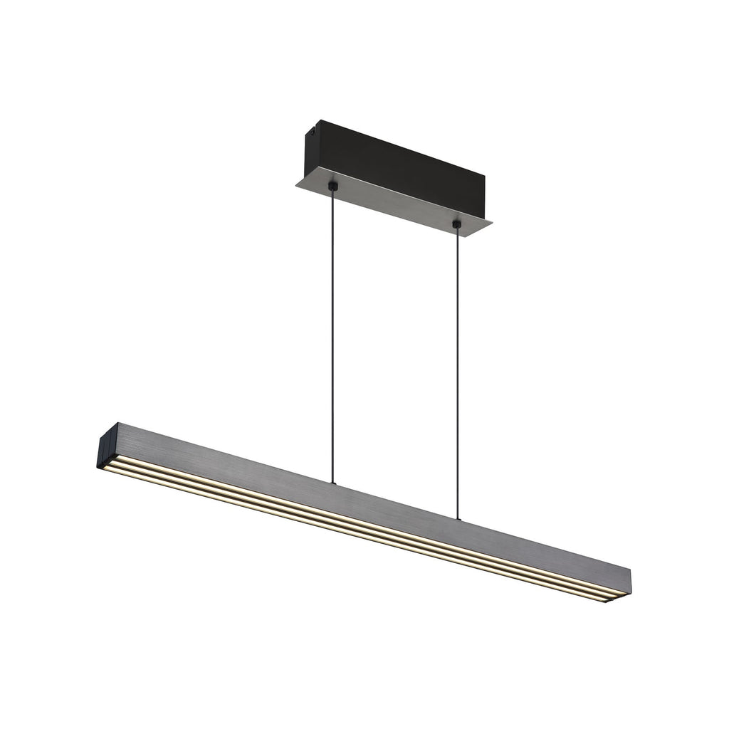 LED pendellampe Ethan dimbar grå 150 cm CCT 39W nærbilde