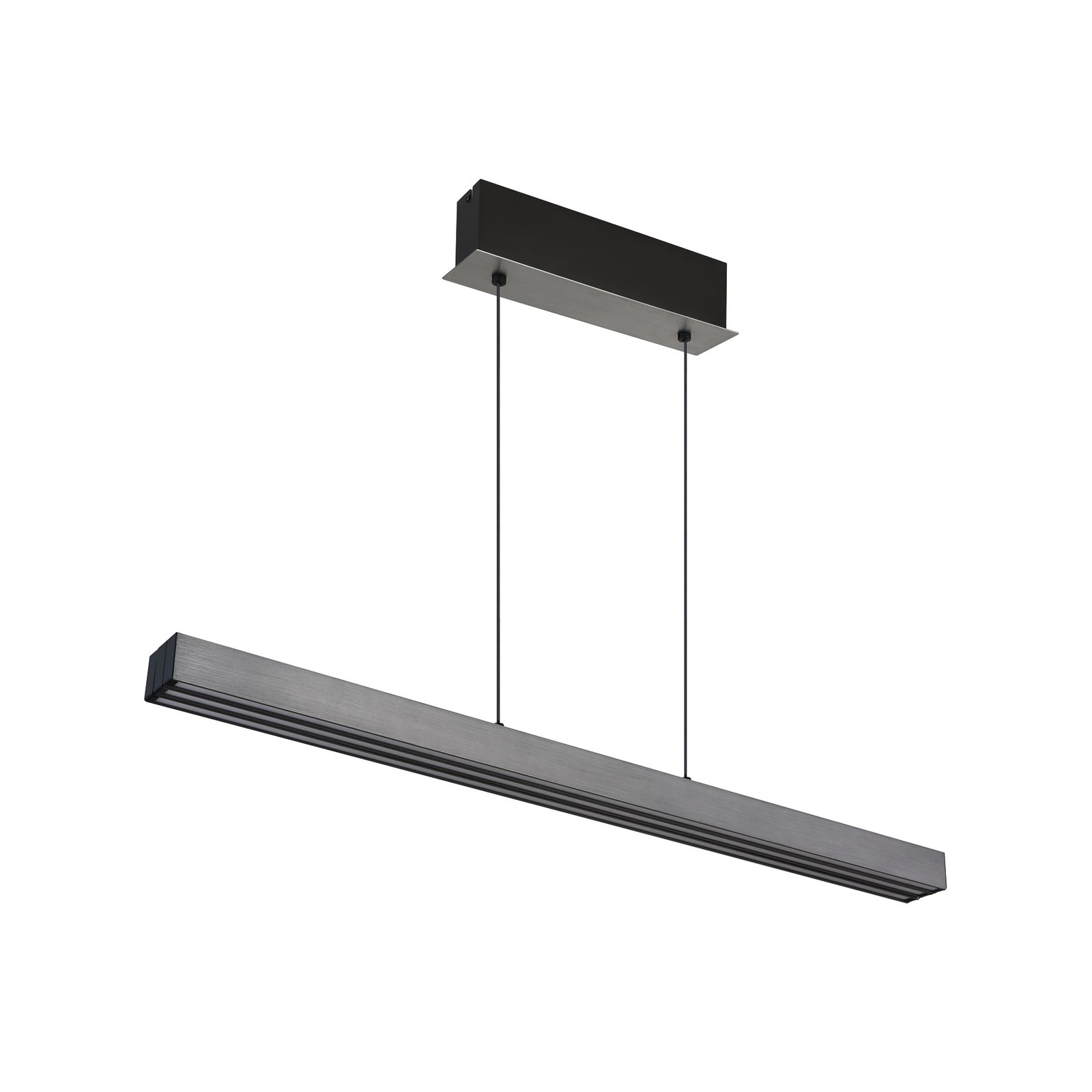 LED pendellampe Ethan dimbar grå 150 cm CCT 39W fra siden