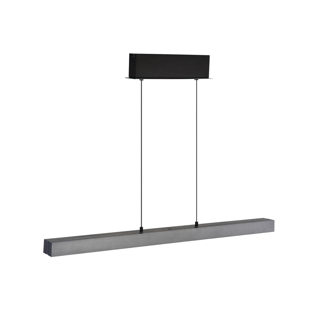 LED pendellampe Ethan dimbar grå 150 cm CCT 39W justerbar høyde